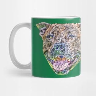 Staffordshire Bull Terrier Face Mug